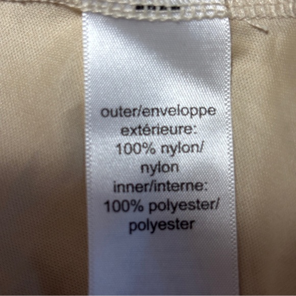 Maurices Floral Cream Nylon Lace Fairy Cami Camisole Adjustable spaghetti straps - Picture 6 of 13